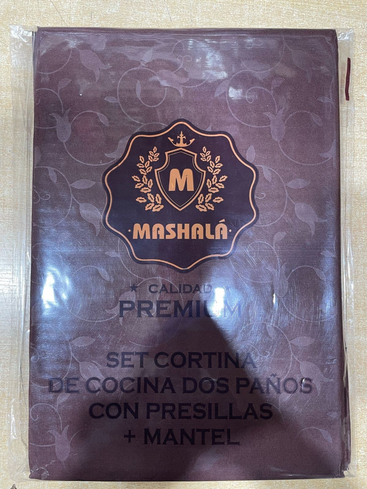 Set Cortina+mantel Mashala