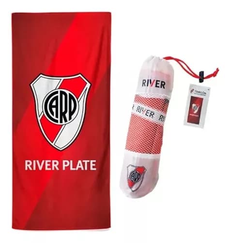 Toallón de Secado Rápido Cuadros de Fútbol